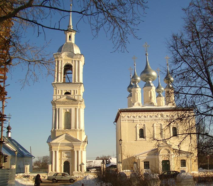 Храмовый комплекс.  Церкви Симеона Столпника и Смоленской иконы Божией Матери, Суздаль (Суздальский район, Владимирская область). фасады