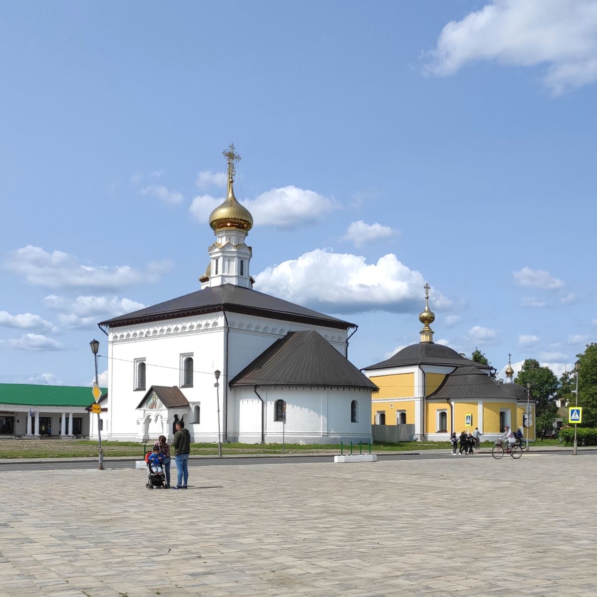 Храмовый комплекс. Церкви Воскресения Христова и Казанской иконы Божией Матери, Суздаль (Суздальский район, Владимирская область). фасады