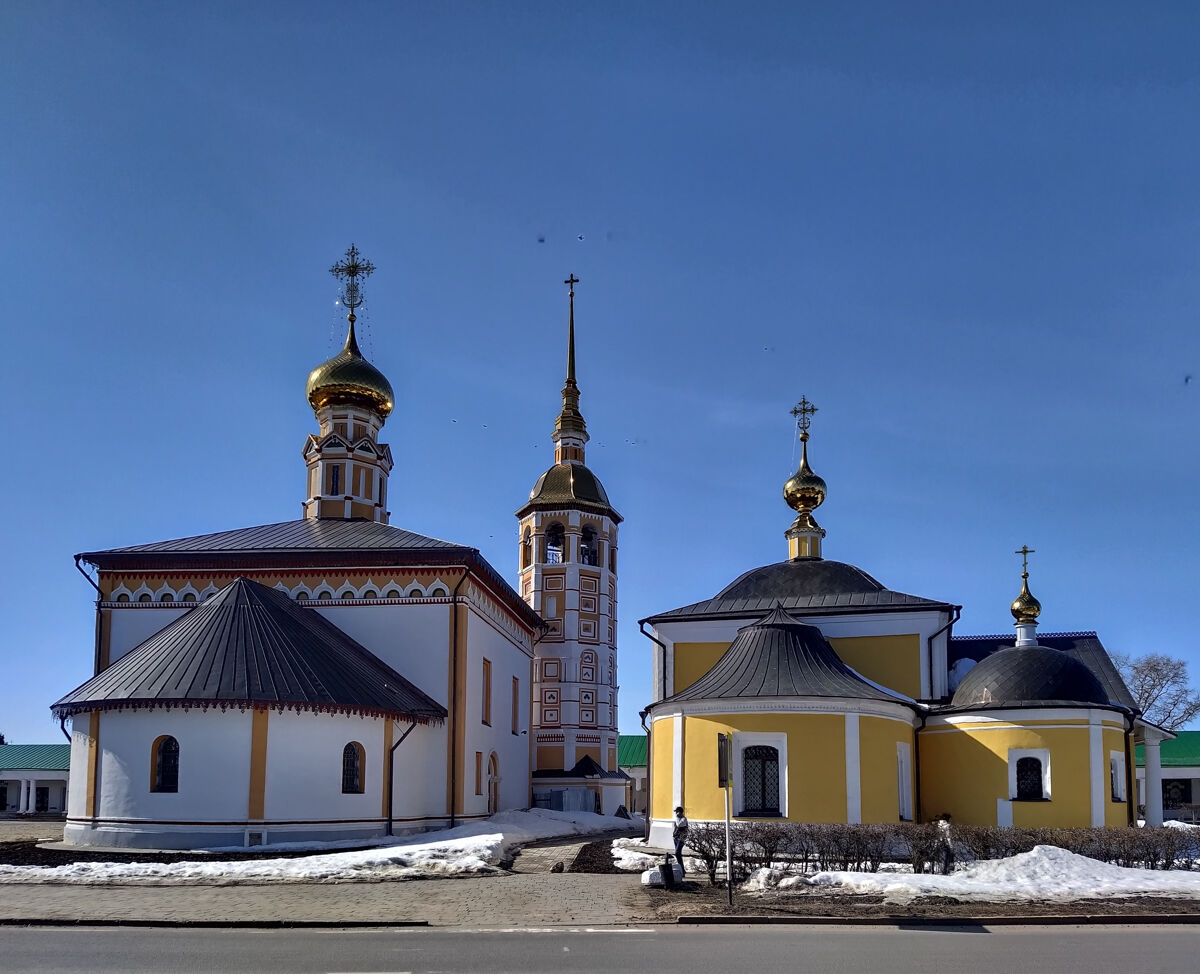 Храмовый комплекс. Церкви Воскресения Христова и Казанской иконы Божией Матери, Суздаль (Суздальский район, Владимирская область). фасады