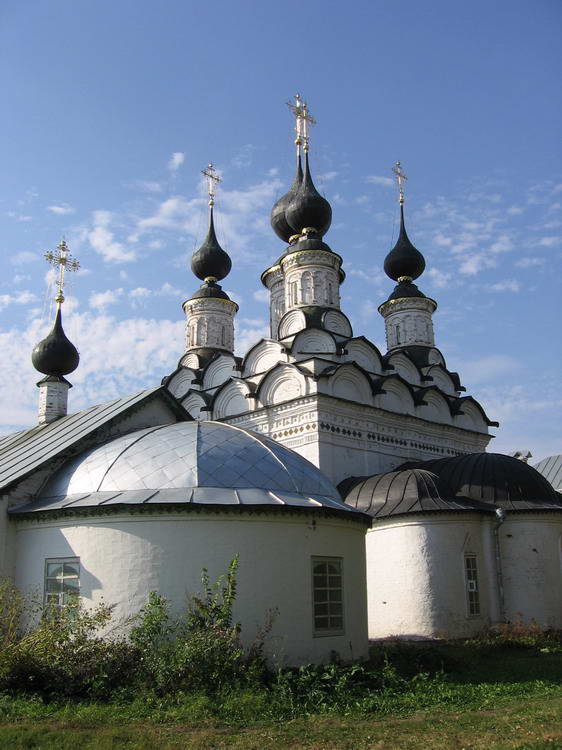 Храмовый комплекс. Церкви Лазаря Четверодневного  и  Антипы Пергамского, Суздаль (Суздальский район, Владимирская область). фасады