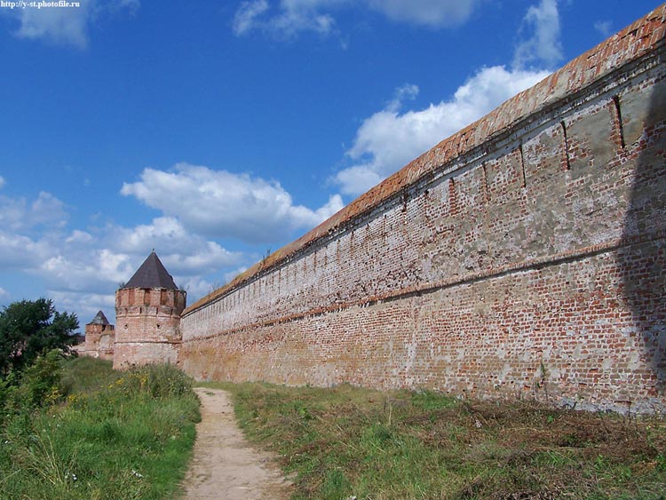 Суздаль. Спасо-Евфимиевский монастырь. дополнительная информация, Монастырские стены