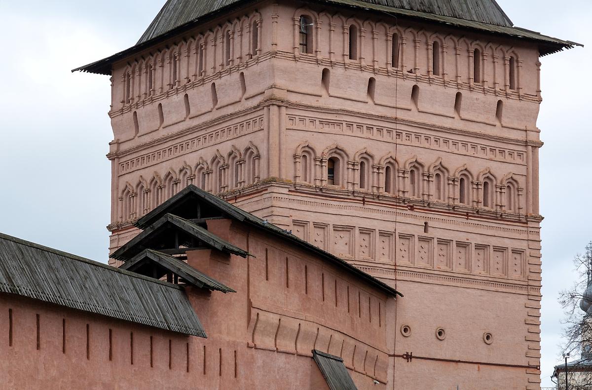 архитектурные детали. Спасо-Евфимиевский монастырь, Суздаль (Суздальский район, Владимирская область)