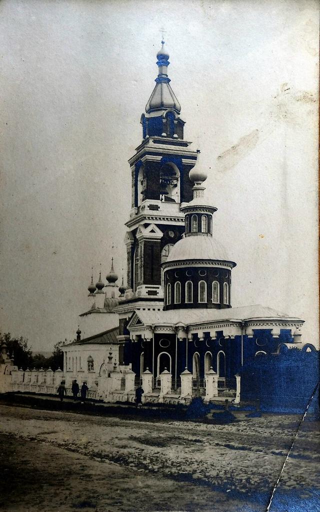 Никитская церковь. Начало XX в., архивная фотография. Храмовый комплекс. Церкви Покрова Пресвятой Богородицы и Никиты мученика, Юрьев-Польский (Юрьев-Польский район, Владимирская область)