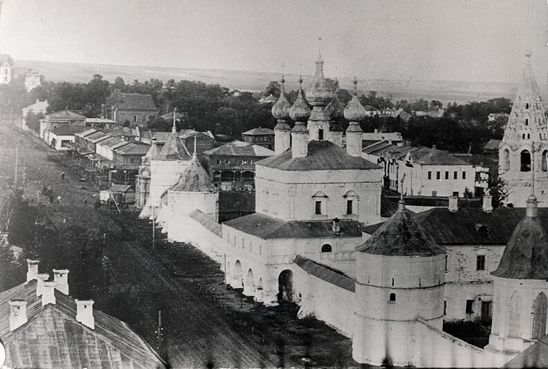 Михаило-Архангельский монастырь, Юрьев-Польский (Юрьев-Польский район, Владимирская область). архивная фотография, Нач. ХХ века. Из собрания Юрьев-Польского краеведческого музея.