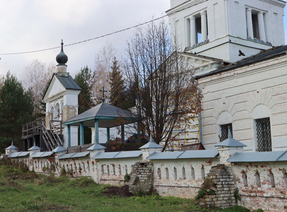Новое. Никольский женский монастырь. дополнительная информация, Юго-западная часть территории монастыря