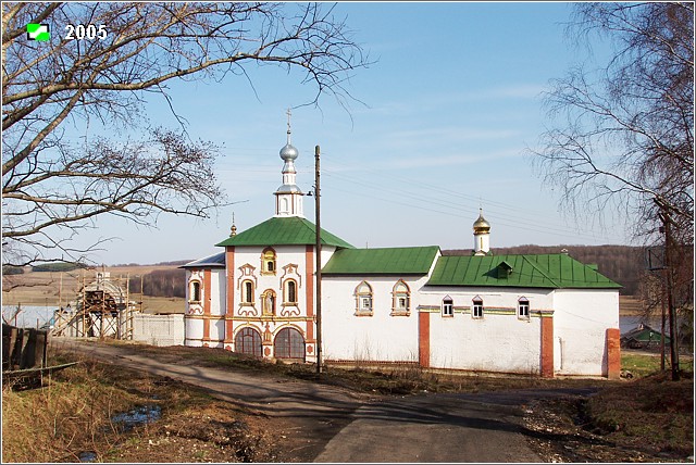 Небылое. Успенский Косьмин мужской монастырь. фасады, Вид с севера