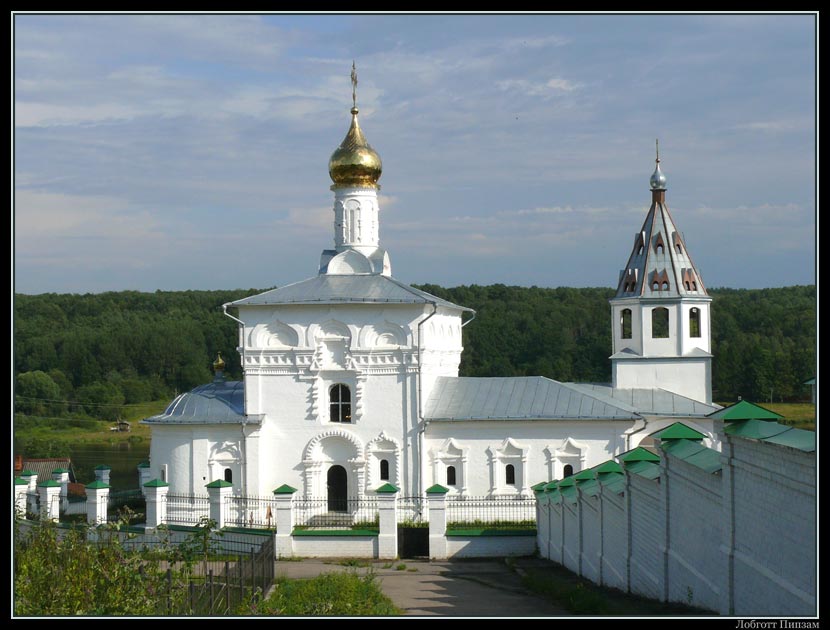 Небылое. Успенский Косьмин мужской монастырь. фасады