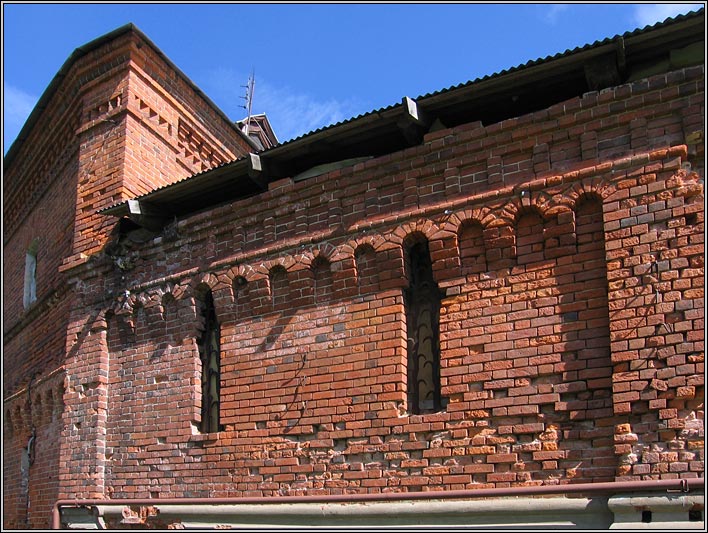 Смоленско-Зосимова пустынь, Арсаки (Александровский район, Владимирская область). дополнительная информация, Фрагмент стены