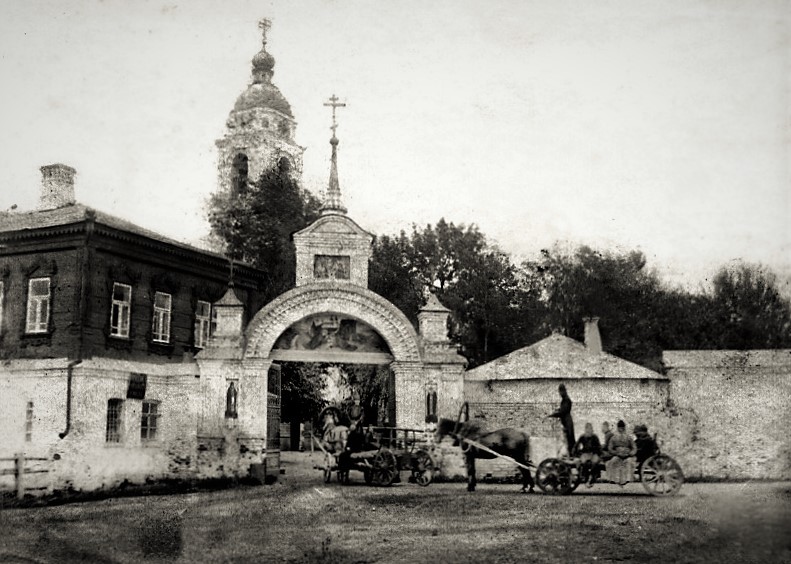 Троицкий Стефано-Махрищский женский монастырь, Махра (Александровский район, Владимирская область). архивная фотография, Фото 1923 г. С сайта https://www.stefmon.ru