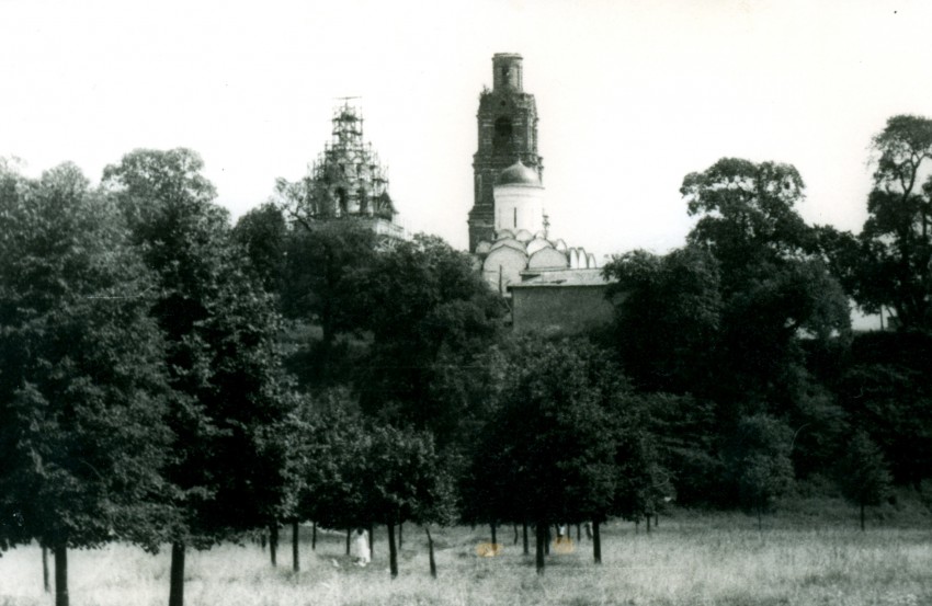 Киржач. Благовещенский женский монастырь. архивная фотография, Вид с реки