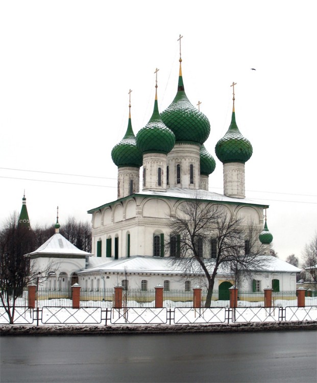 Собор Феодоровской иконы Божией Матери, Ярославль (Ярославль, город, Ярославская область). фасады