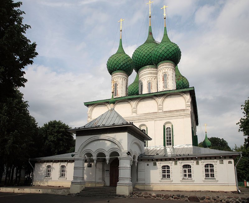 Собор Феодоровской иконы Божией Матери, Ярославль (Ярославль, город, Ярославская область). фасады