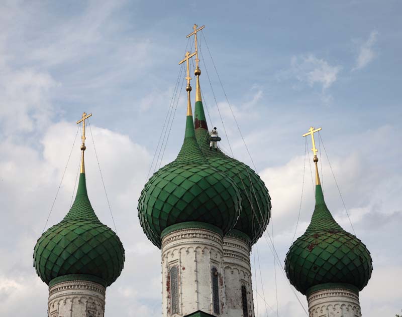 Собор Феодоровской иконы Божией Матери, Ярославль (Ярославль, город, Ярославская область). архитектурные детали
