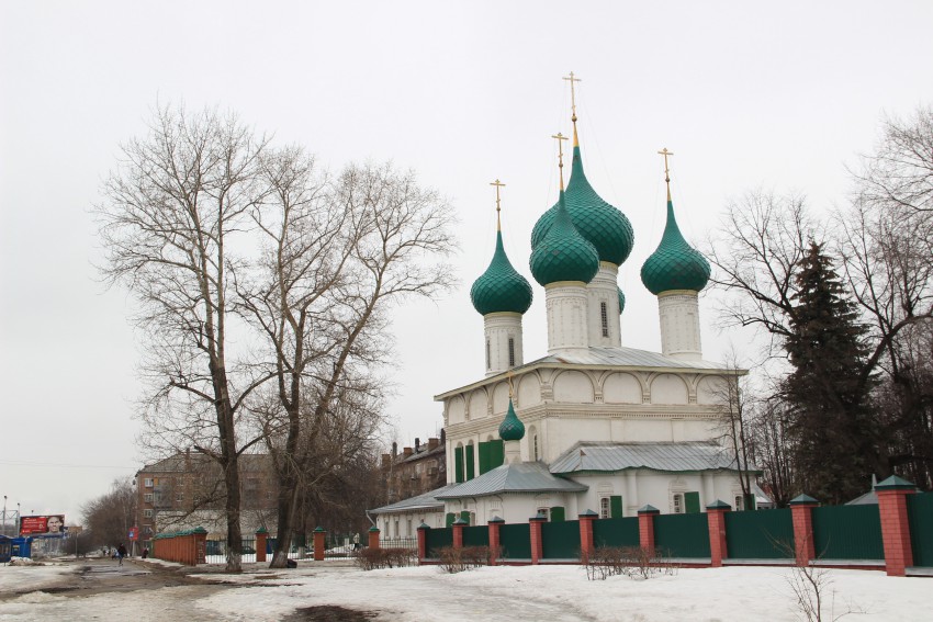 Собор Феодоровской иконы Божией Матери, Ярославль (Ярославль, город, Ярославская область). фасады