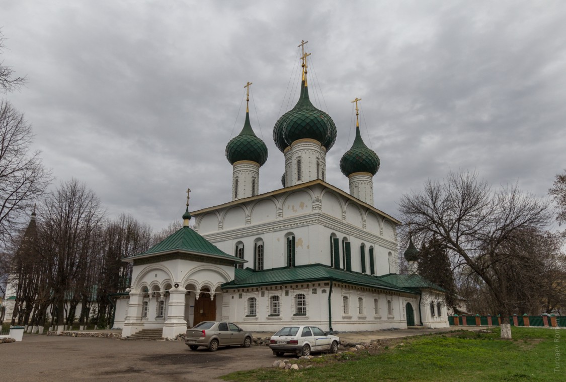 Собор Феодоровской иконы Божией Матери, Ярославль (Ярославль, город, Ярославская область). фасады