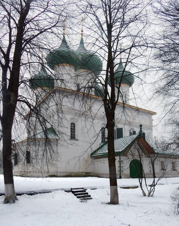 Собор Феодоровской иконы Божией Матери, Ярославль (Ярославль, город, Ярославская область). фасады