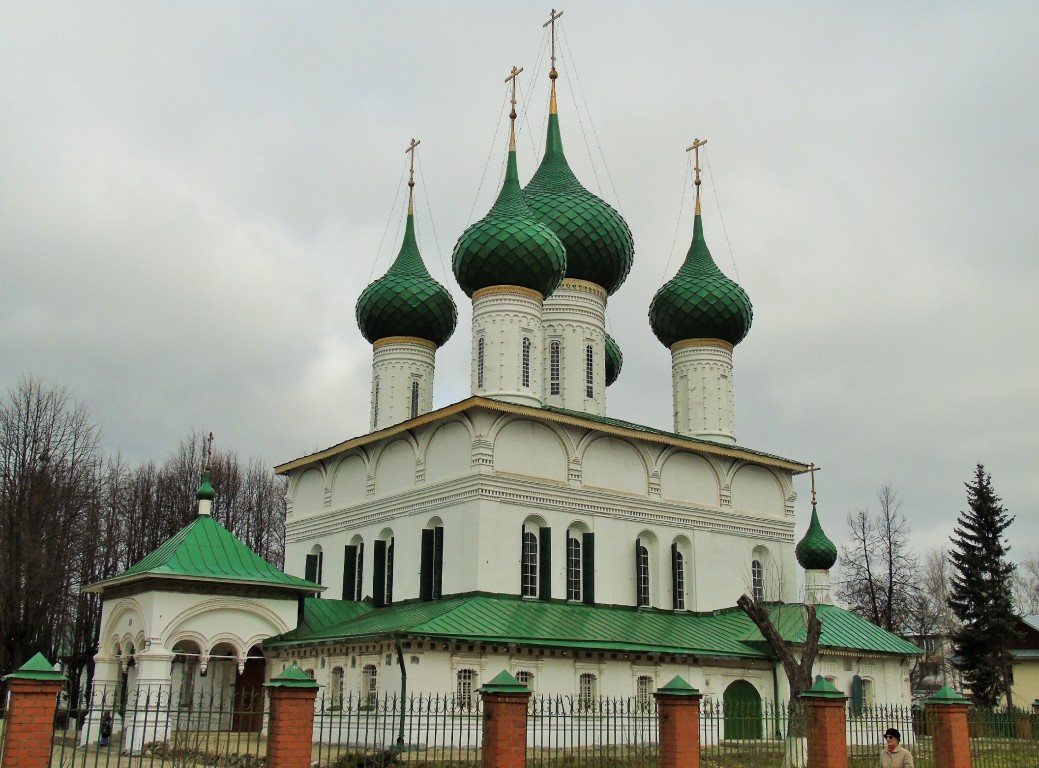 Собор Феодоровской иконы Божией Матери, Ярославль (Ярославль, город, Ярославская область). фасады