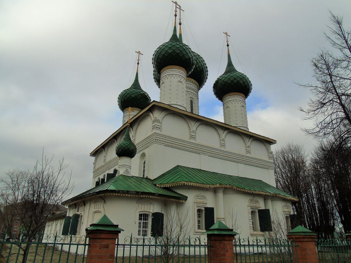 Собор Феодоровской иконы Божией Матери, Ярославль (Ярославль, город, Ярославская область). фасады