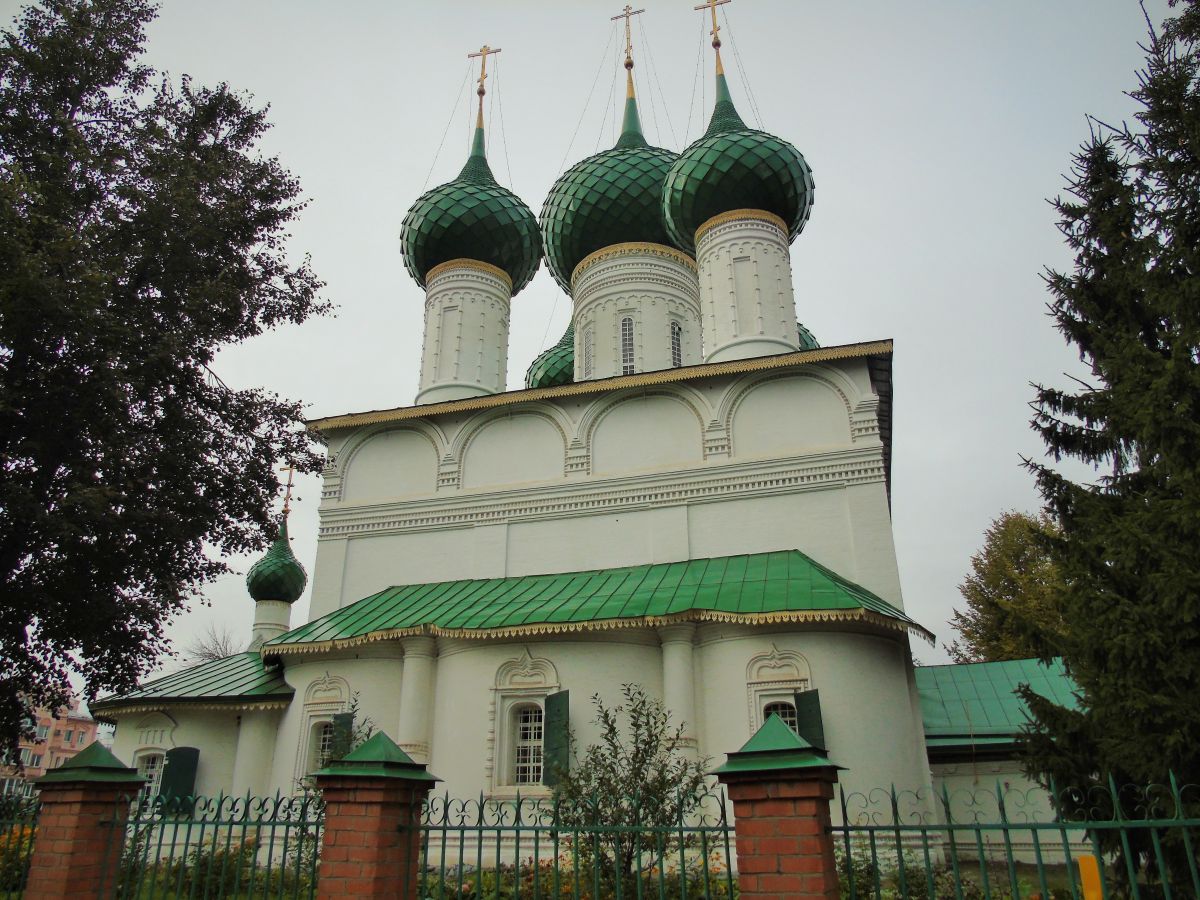 Собор Феодоровской иконы Божией Матери, Ярославль (Ярославль, город, Ярославская область). фасады