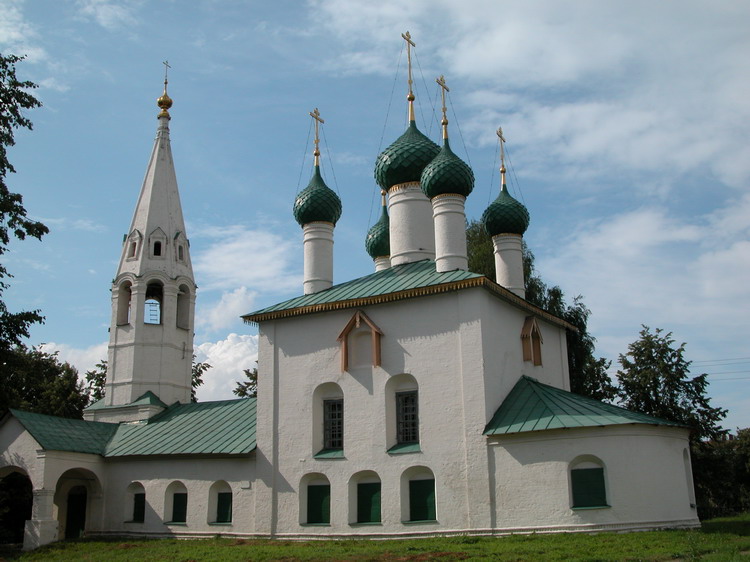 Церковь Николая Чудотворца (Николы Рубленый Город), Ярославль (Ярославль, город, Ярославская область). фасады, 		      