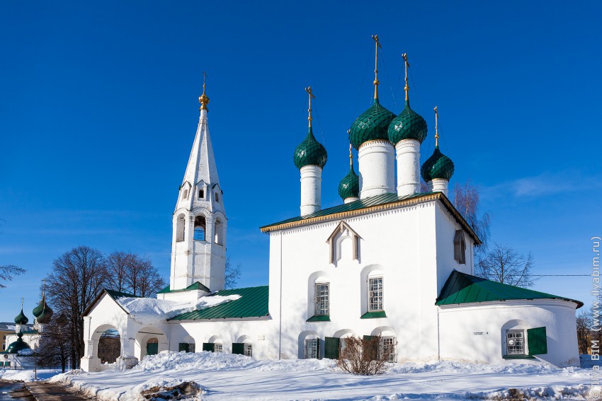 Церковь Николая Чудотворца (Николы Рубленый Город), Ярославль (Ярославль, город, Ярославская область). фасады