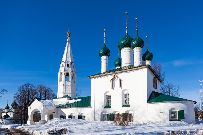 Ярославль. Церковь Николая Чудотворца (Николы Рубленый Город). фасады