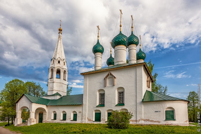 Ярославль. Церковь Николая Чудотворца (Николы Рубленый Город). фасады