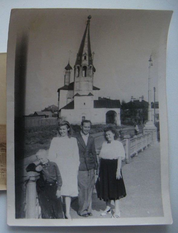 Церковь Николая Чудотворца (Николы Рубленый Город), Ярославль (Ярославль, город, Ярославская область). архивная фотография, Частная коллекция. Фото 1950-х годов