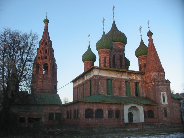 Ярославль. Храмовый комплекс церкви Николы Мокрого. фасады