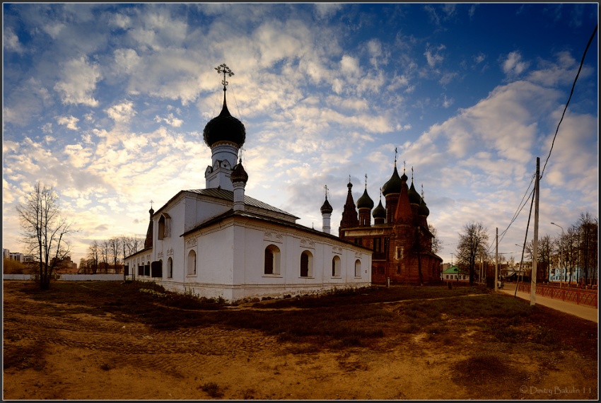 Храмовый комплекс церкви Николы Мокрого, Ярославль (Ярославль, город, Ярославская область). фасады