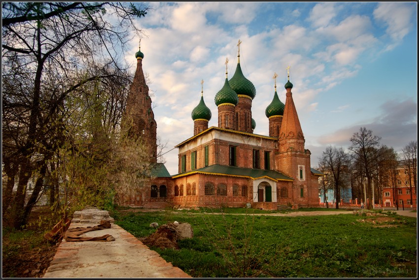 Ярославль. Храмовый комплекс церкви Николы Мокрого. фасады