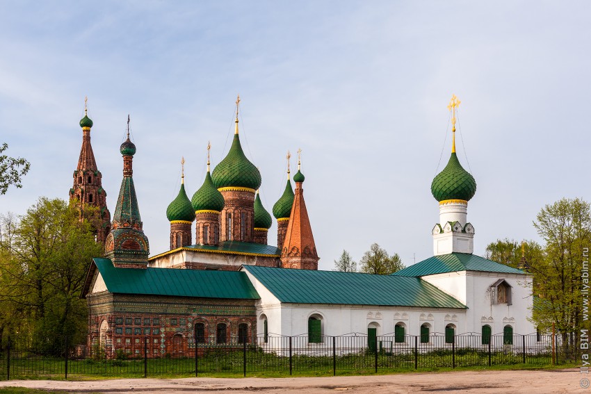 Ярославль. Храмовый комплекс церкви Николы Мокрого. фасады