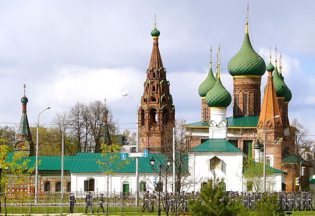 Храмовый комплекс церкви Николы Мокрого, Ярославль (Ярославль, город, Ярославская область). фасады