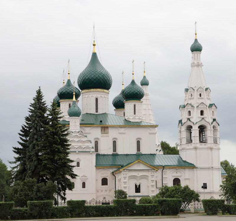 Ярославль. Церковь Илии Пророка. фасады