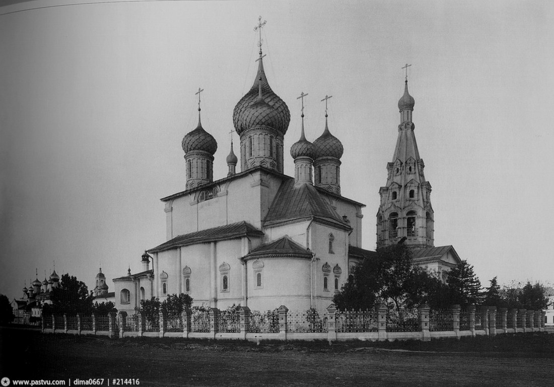 Ярославль. Церковь Илии Пророка. архивная фотография, 1910—1915,Направление съемки:юг. с сайта https://pastvu.com/p/214416