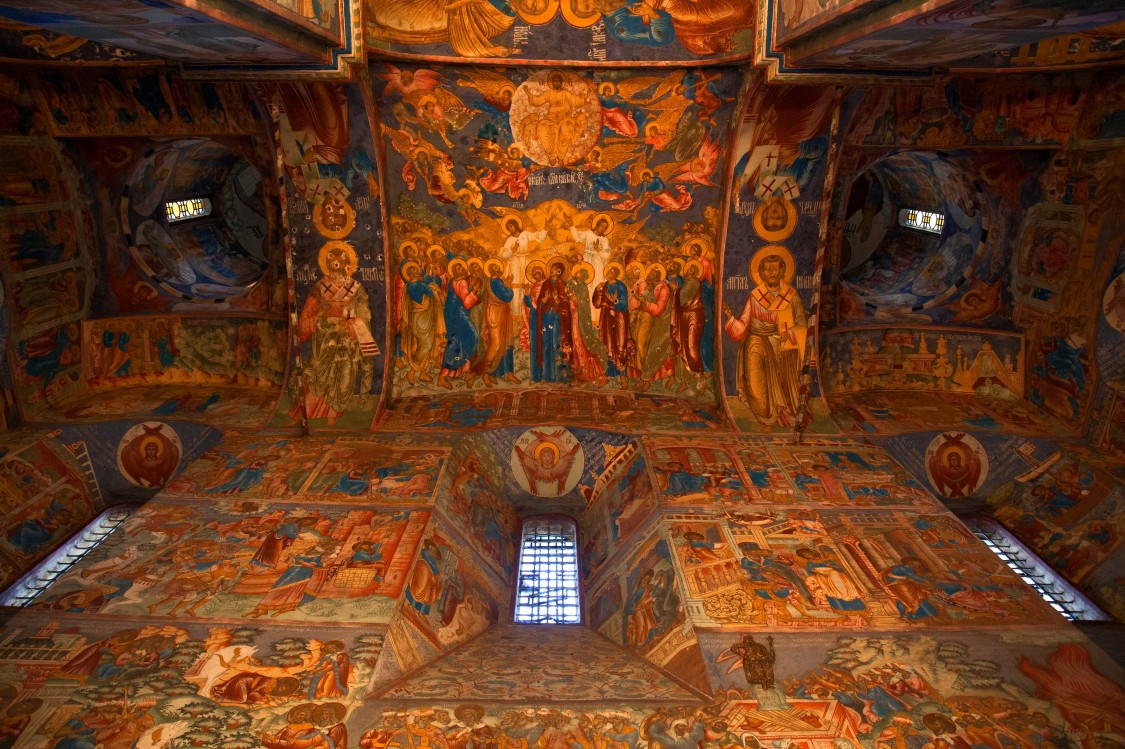 Церковь Илии Пророка, Ярославль (Ярославль, город, Ярославская область). интерьер и убранство