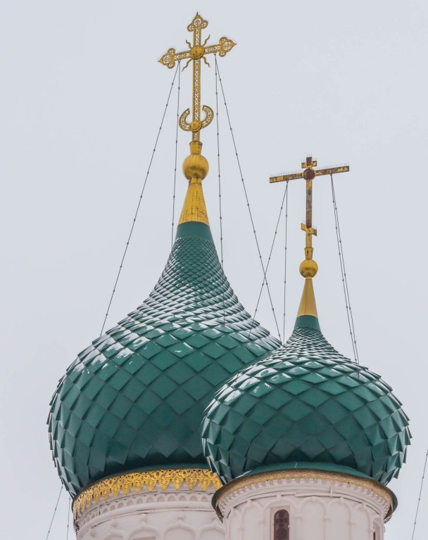 Церковь Илии Пророка, Ярославль (Ярославль, город, Ярославская область). архитектурные детали, Завершения