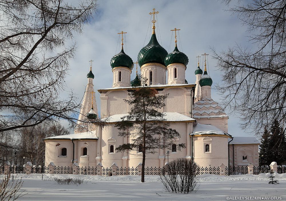 Храм илии пророка в ярославле