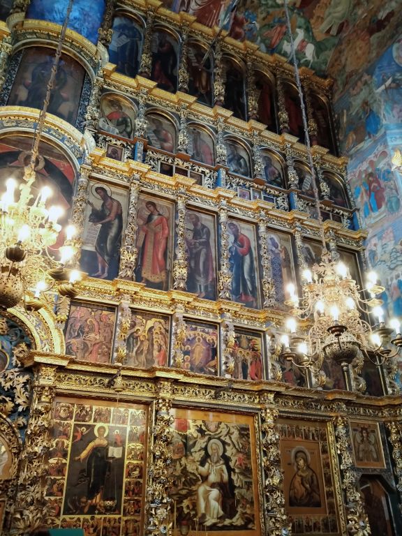 Церковь Илии Пророка, Ярославль (Ярославль, город, Ярославская область). интерьер и убранство