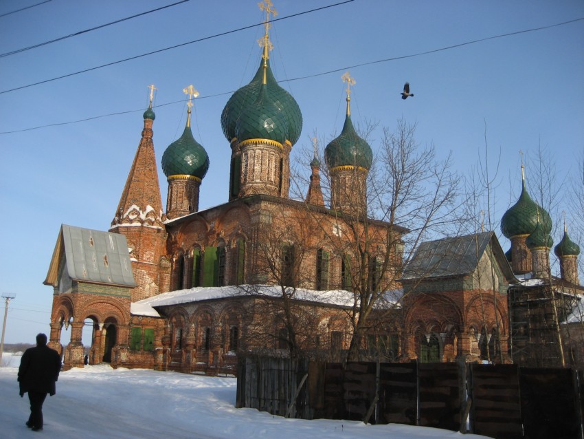 Храмовый комплекс в Коровниках, Ярославль (Ярославль, город, Ярославская область). фасады