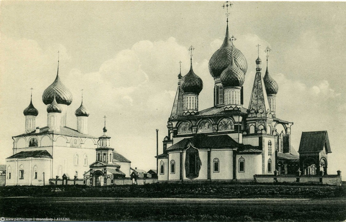 Ярославль. Храмовый комплекс в Коровниках. архивная фотография, 1894—1904,Автор:Дмитриев М.П. Направление съемки:юг. с сайта https://pastvu.com/p/212261