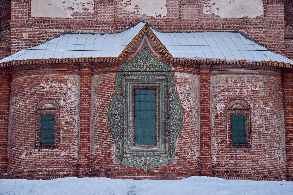 Ярославль. Церковь Иоанна Златоуста в Коровниках. архитектурные детали