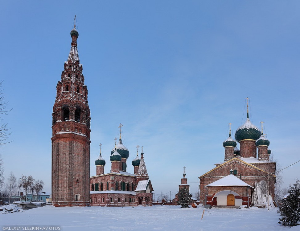 Храмовый комплекс в Коровниках, Ярославль (Ярославль, город, Ярославская область). фасады
