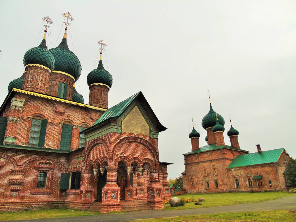 Храмовый комплекс в Коровниках, Ярославль (Ярославль, город, Ярославская область). фасады