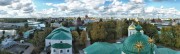 Спасо-Преображенский монастырь, панорама со звонницы<br>, Ярославль, Ярославль, город, Ярославская область