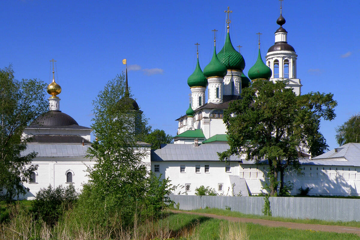 Введенский Толгский женский монастырь, Толга (Ярославль, город, Ярославская область). фасады