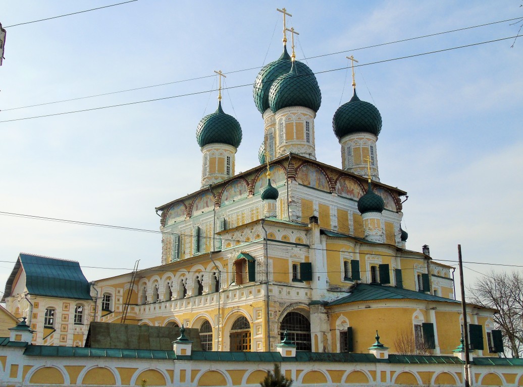 Собор Воскресения Христова, Тутаев (Тутаевский район, Ярославская область). фасады