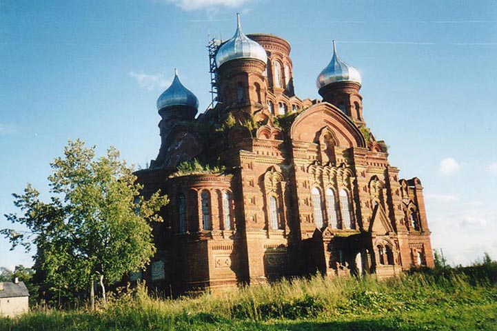 Горушка. Казанский Даниловский женский монастырь. Собор Казанской иконы Божией Матери. фасады