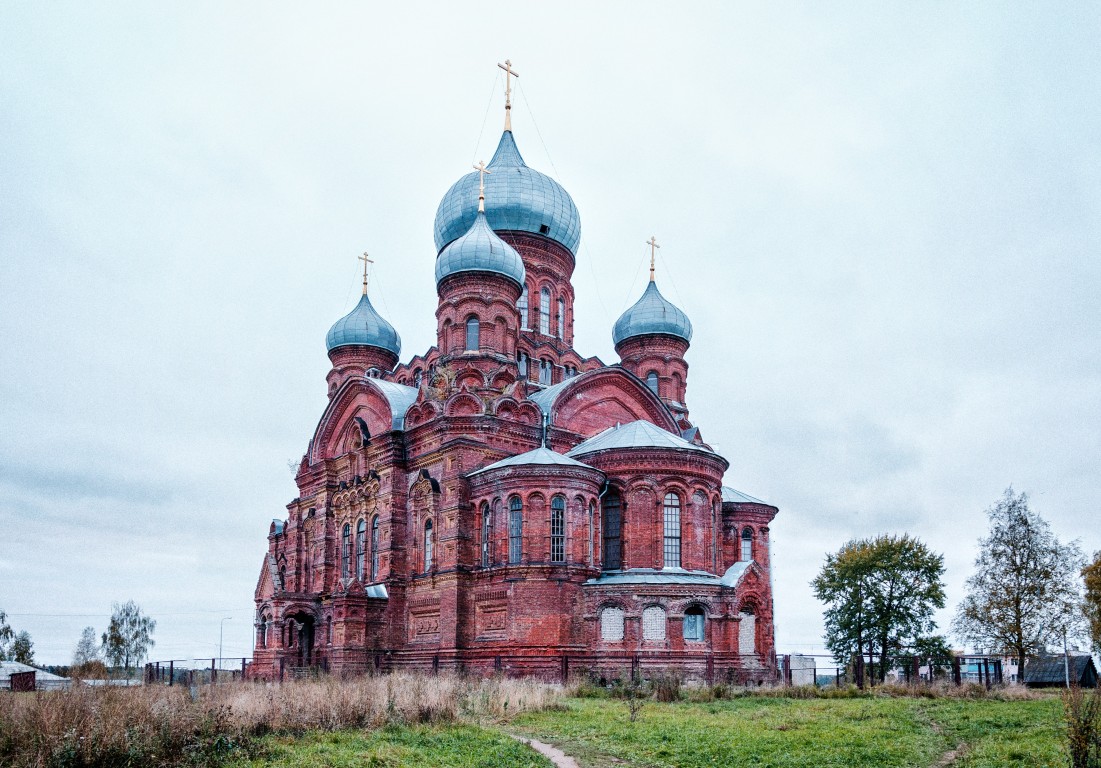 Горушка. Казанский Даниловский женский монастырь. Собор Казанской иконы Божией Матери. фасады