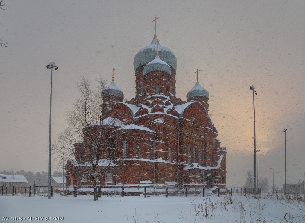 Казанский Даниловский женский монастырь. Собор Казанской иконы Божией Матери, Горушка (Даниловский район, Ярославская область). фасады